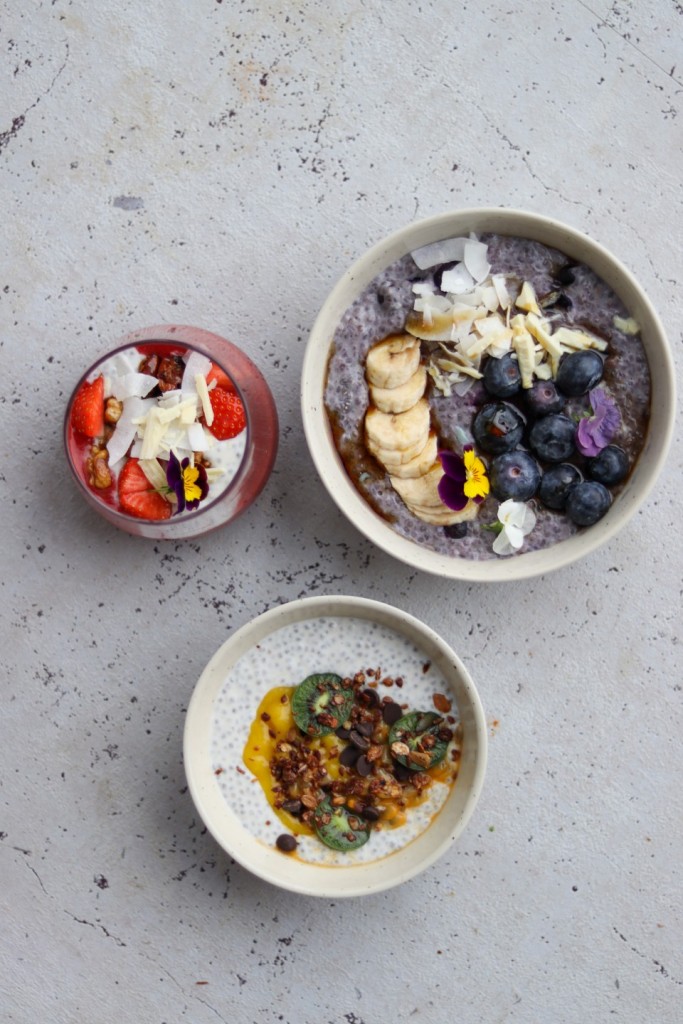 Tre sunde og nemme morgenbowls