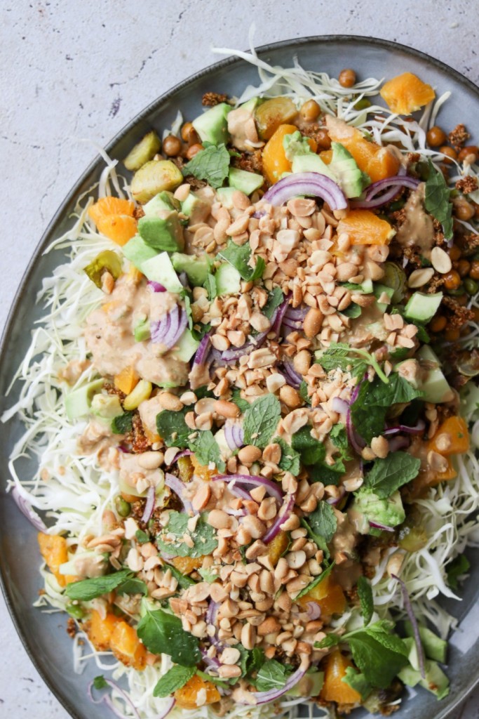 Sprød quinoasalat Sprød quinoasalat