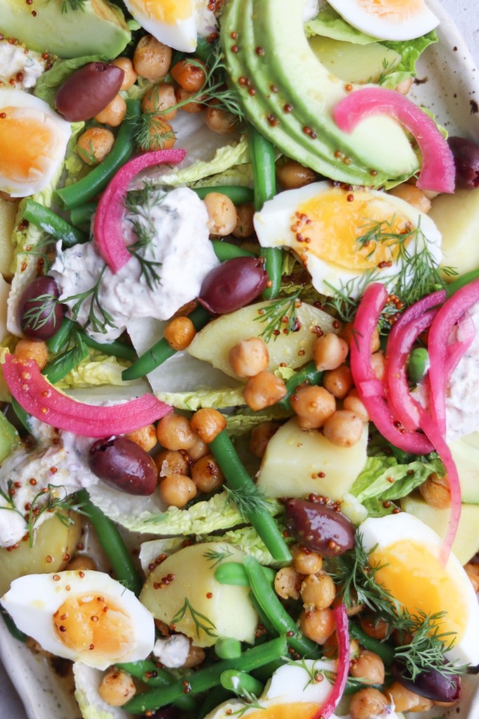 Salat med tuncreme og kartofler Salat med tuncreme og kartofler