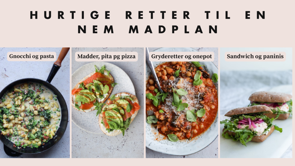 Hurtige madplaner