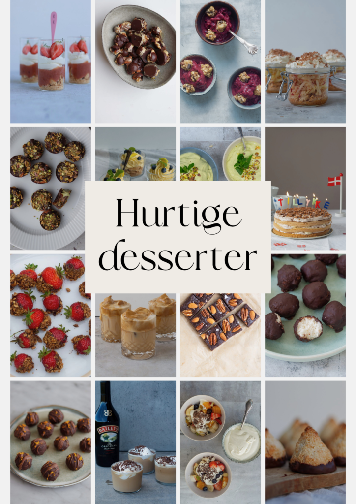hurtige desserter hurtige desserter