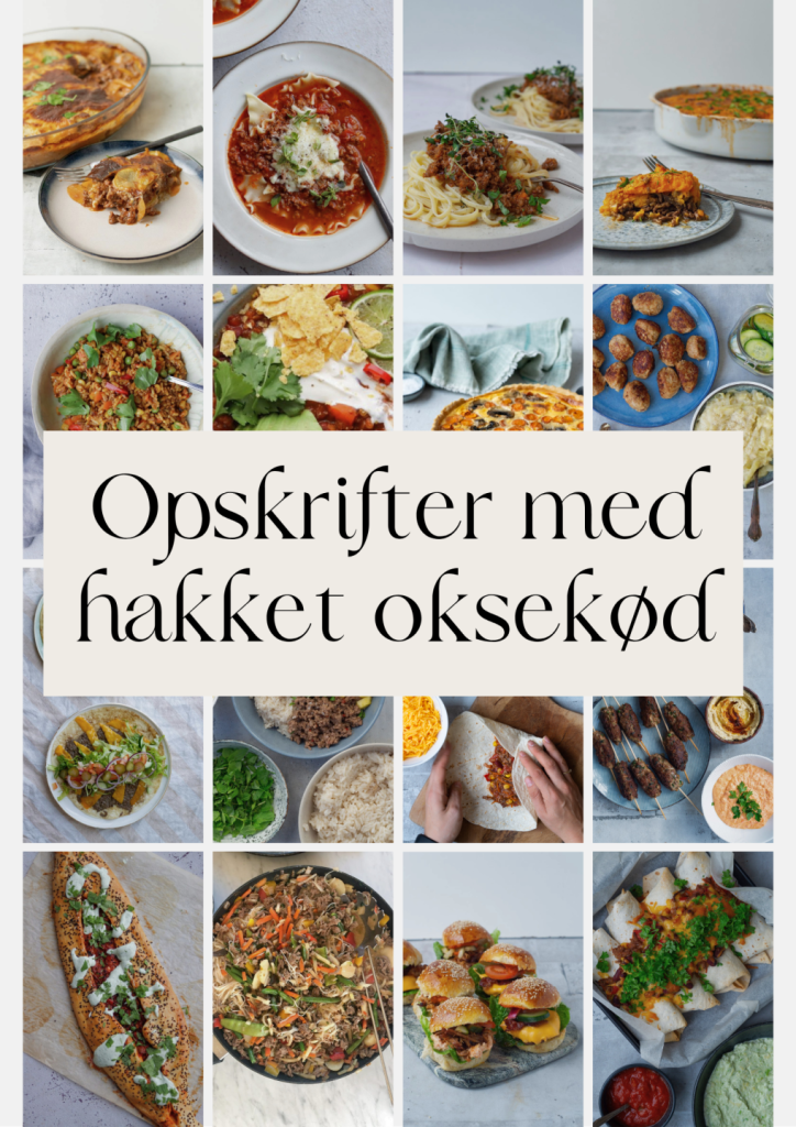 opskrifter med hakket oksekød